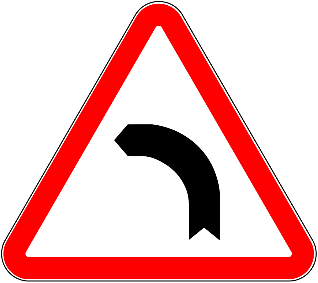 1.12.1 Curbă periculoasă.