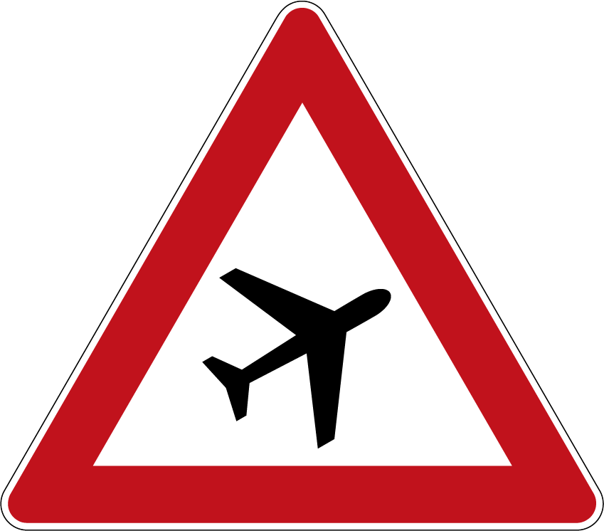 1.27 Aerodrom - sector de drum deasupra căruia zboară la înălţime mică aparate de zbor (avioane, elicoptere).