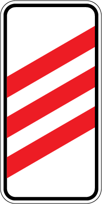 1.4.1 Apropiere de trecerea la nivel cu calea ferată în afara localităților.